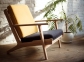 Кресло для отдыха Gloss деревянное с мягкими подушками мл 14