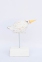 Птичка белая декоративная, 25 см 33104, 30 см 33105 эм 0