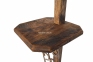 Деревянный торшер со столиком и с абажуром атс 4