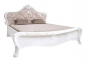 Кровать спальни Прованс 1,6*2,0 или 1,8*2,0 белый глянец в стиле Прованс, Классика 5