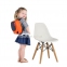 Детский стул Тауэр Вaby, пластиковый, ножки дерево бук мдс 2
