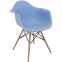 Кресло, стул Тауэр вуд (Леон) голубой, жёлтый 1