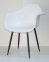 Стул, кресло Leon (Леон, Прайз, Тауэр) Metal-BK ножки металл цвет черный, сидушка пластик, вискоза, шерсть 2