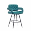 Крісло барне (напівбарне), стілець барний (напівбарний) Gor нерегульований на ніжках метал чорний 3