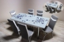 Столовый комплект стол прямоугольный 130(170)*80 см и 6 стульев (Турция) тщ 11