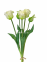 Букет Тюльпан кудрявий 3+2 голів, латекс (колір на вибір) 45 см (фд-35141) 8