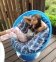 Сферическое кресло Шар из пластика с подушкой, изделия из пластика под заказ 1