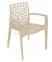 Кресло дизайнерское GRUVYER полипропилен, цвет разный кн  0
