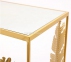 Консольный стол Перо, набор 2 шт, металл золото, с зеркальной столешницей ГП60615 5