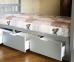 Кровать двухъярусная  Владимир  с ящиками под кроватью и под лестницей 90*200 3