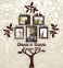 Фотокомпозиция, фоторамка деревянная Семейное дерево, Свадебная 2