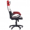 Кресло компьютерное Dexter Hook (VR Racer) кожзам черный, красный 3