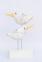 Птичка белая декоративная, 25 см 33104, 30 см 33105 эм 4