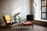 Кресло для отдыха Gloss деревянное с мягкими подушками мл 2