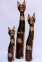 Семья котов в цветочек 1м, 80см, 60см (5 мотивов) 19286 эм 3