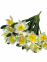 Искусственный цветок Нарцис, букет, H 60 см, фд-35107 2