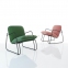 Кресло Монтэ дизайнерское, металл, текстиль в стиле Лофт 0