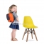 Детский стул Тауэр Вaby, пластиковый, ножки дерево бук мдс 0