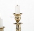 Канделябр, Подсвечник Виктория на 5 свечей белый, золотой (гп) 2