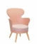 Кресло мягкое Армин (Armin), пластик, ткань ом 3