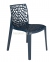 Дизайнерский стул Gruvyer (Грувер) (Crystal-OM) из полипропилена, цвет разный, для кафе, бара, дома кн 13