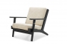 Кресло для отдыха Gloss деревянное с мягкими подушками мл 16