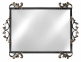 Зеркало кованое №1 950*700 мм (зеркало 740*530 мм) атс 0
