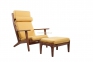 Кресло для отдыха Soul деревянное с мягкими подушками (с оттоманкой или без) мл 1
