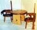 Набор Стол и стулья (кресла) мебель ручной работы в стиле Эклектика 9