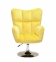 Кресло мягкое Oliver, на опорах или блине, основа хром, бархат 0