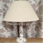 Настольная лампа в классическом стиле, торшер классический серая/белая ФД 11-241 0