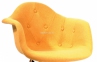 Стул, кресло Leon (Леон, Прайз, Тауэр) Metal-BK ножки металл цвет черный, сидушка пластик, вискоза, шерсть 10