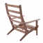 Кресло для отдыха Soul деревянное с мягкими подушками (с оттоманкой или без) мл 8