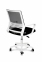 Офісний стілець Веб, сидіння чорний, спинка сітка чорний, основа чорний або білий 8