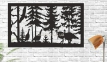 Панно деревянное, картина Природа, Животные, Фауна, Лес 12