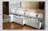 Кровать двухъярусная  Владимир  с ящиками под кроватью и под лестницей 90*200 7