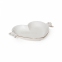 Тарілка Серце (Крила) білий кераміка (КС112536) 21.9 см та (КС111463) 28.1 см 2