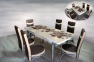Столовый комплект стол прямоугольный 130(170)*80 см и 6 стульев (Турция) тщ 12