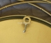Дзеркало Кругле зі скла і металу із золотою рамою ГП91075 5