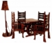 Набор Стол и стулья (кресла) мебель ручной работы в стиле Эклектика 7