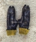 Мітенки, рукавички без пальців ручної роботи з вовни Копитця 2