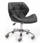 Кресло Стар Нью, мягкое, хромированное, цвет черный, белый, серый 2