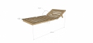 Футон Layti, ліжко-подіум, крісло-ліжко розкладне 90 см, 140 см 9