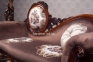 Мягкая резная Софа в стиле Барокко, диван прямой Софа крк 16