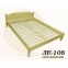 Ліжко двоспальне Л-206, кровать двуспальная деревянная из ели Л-206 2