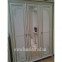 Шкаф 2х дверный Принцесса в стиле Прованс с росписью (имитация) 4
