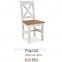Стілець, стул деревянный Poprad, в стиле Кантри, Прованс 1