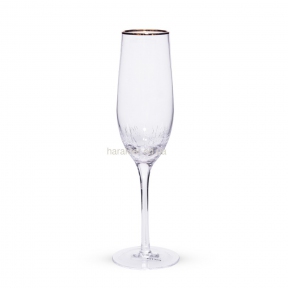Бокал для Шампанского Ice cracks золото, серебро набор 4 шт (КС110682-1, 110686-1)