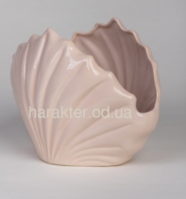 Декор Ракушка SE 411-20 керамика білий, бежевий эк