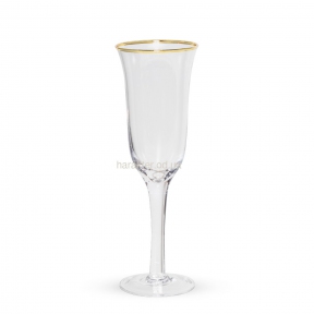Бокал для Шампанского G.Gatsby золото, серебро набор 4 шт (КС110745-4, 110746-4)